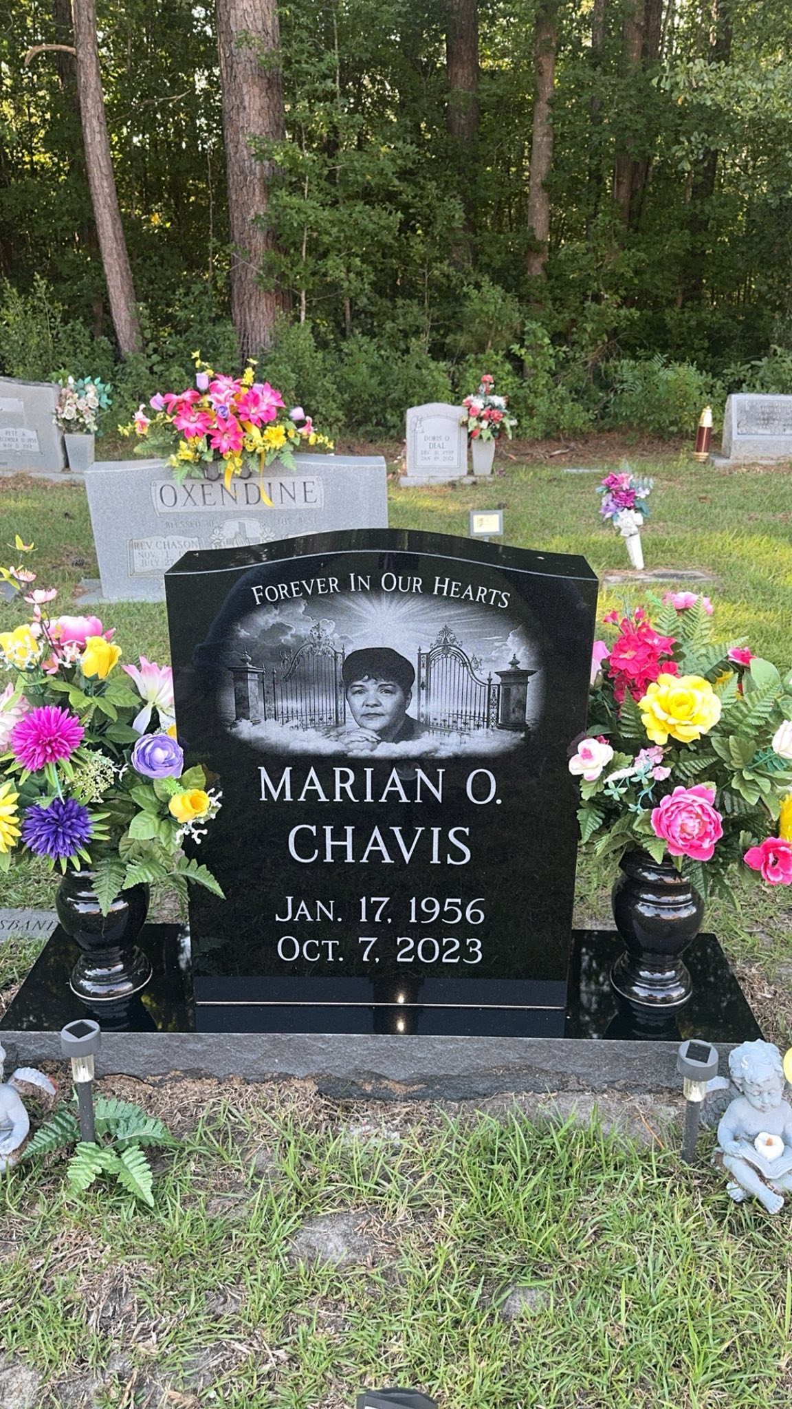 Custom monument crafted with care