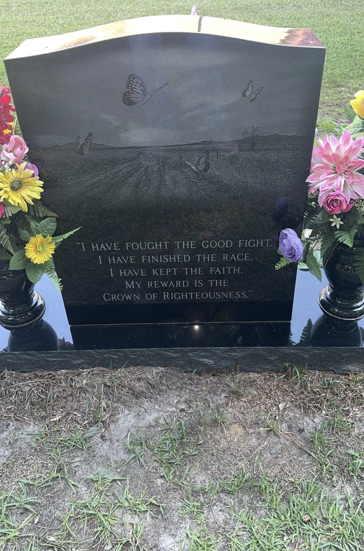 Custom monument crafted with care